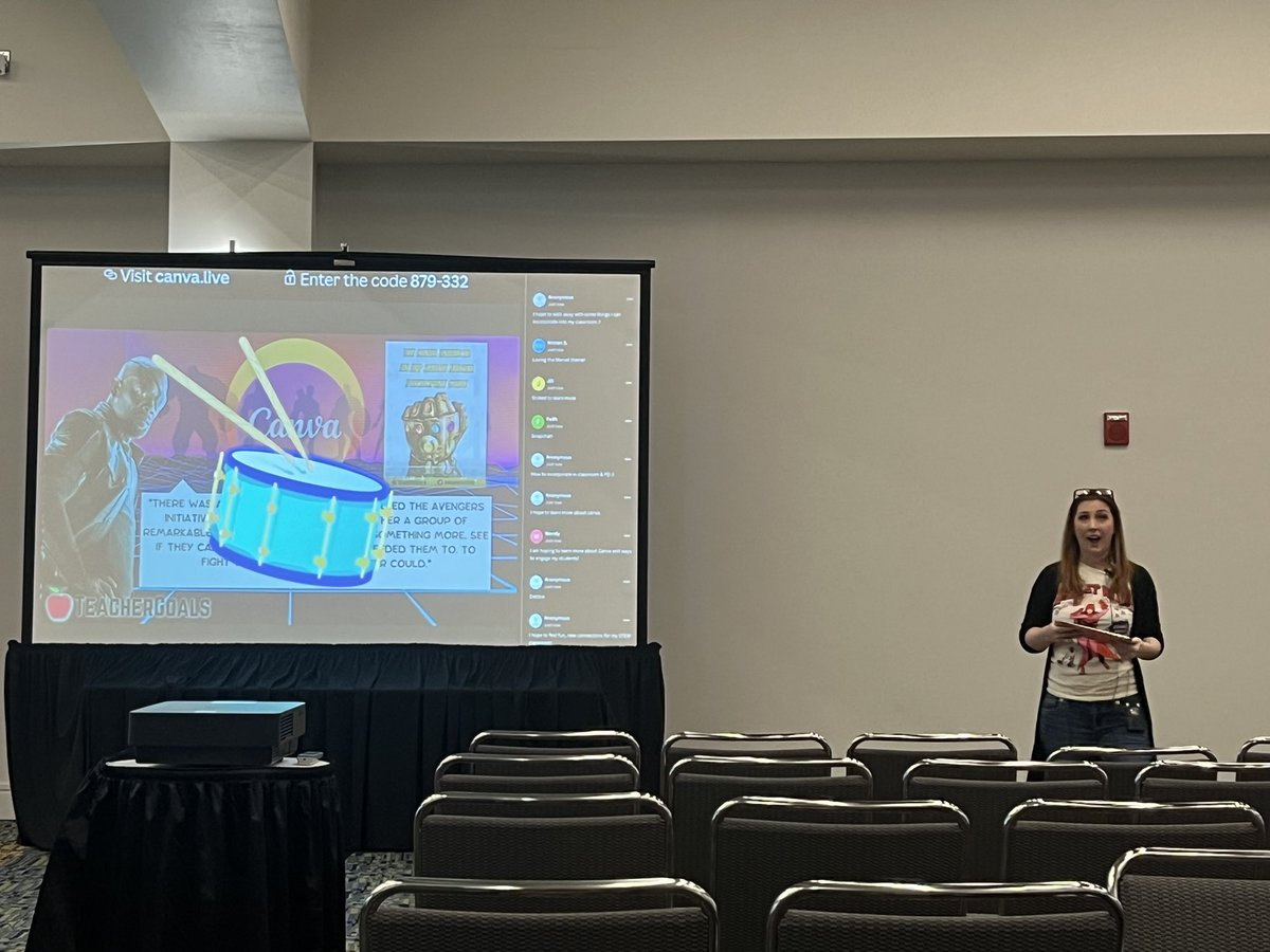 Excited for <a href="/AmandaFoxSTEM/">Amanda Fox ✈️Cincy✈️Vegas ✈️ Palo Alto ✈️ATL</a> session on Apps smashing!  #MACUL23