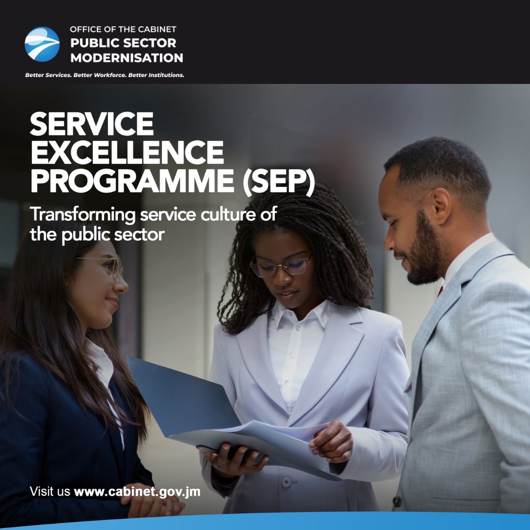 psmdja's tweet photo. The Service Excellence Programme seeks to change the culture in the public sector into one that is citizen-centric, adds value, and improves the quality of government products and services. https://t.co/gUmxlEuhl8