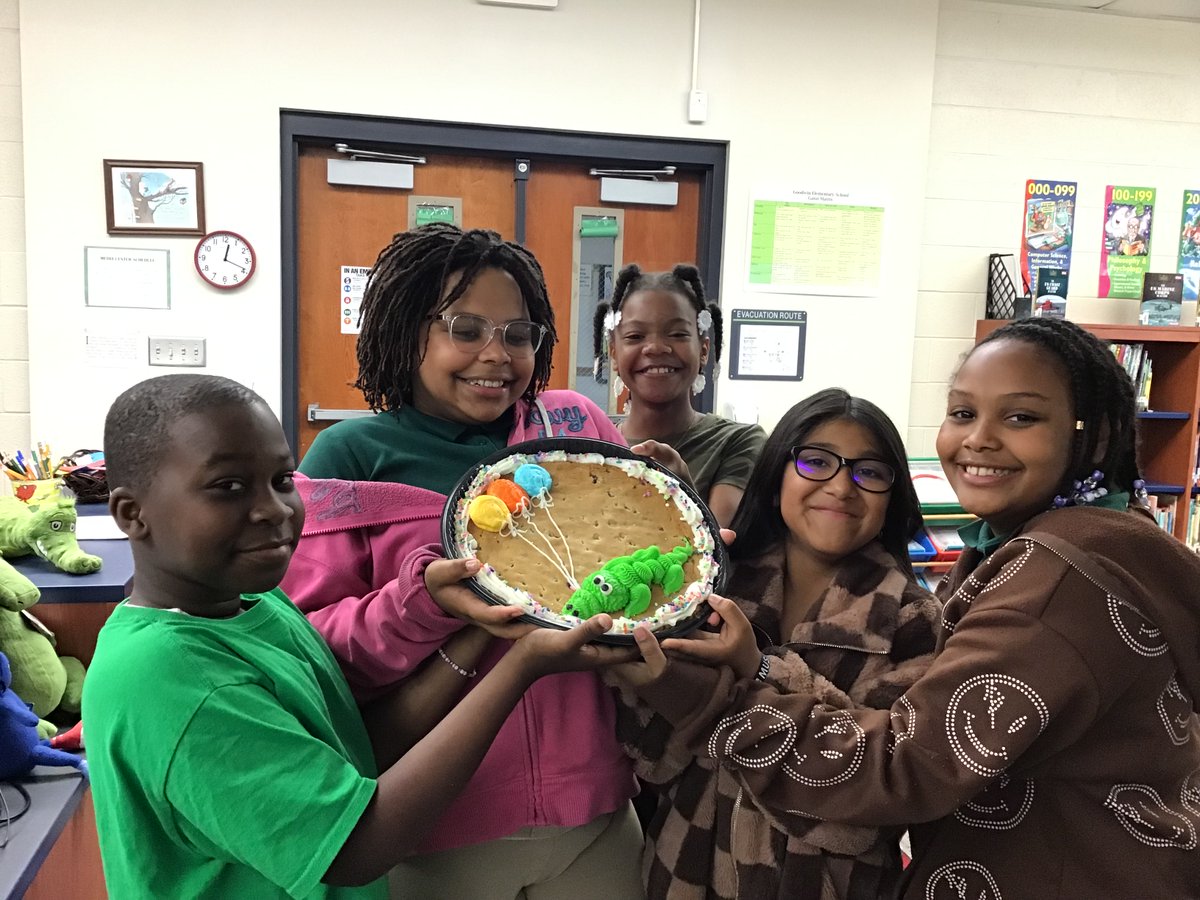Celebrating our Battle of the Books Team!  So proud of these scholars!