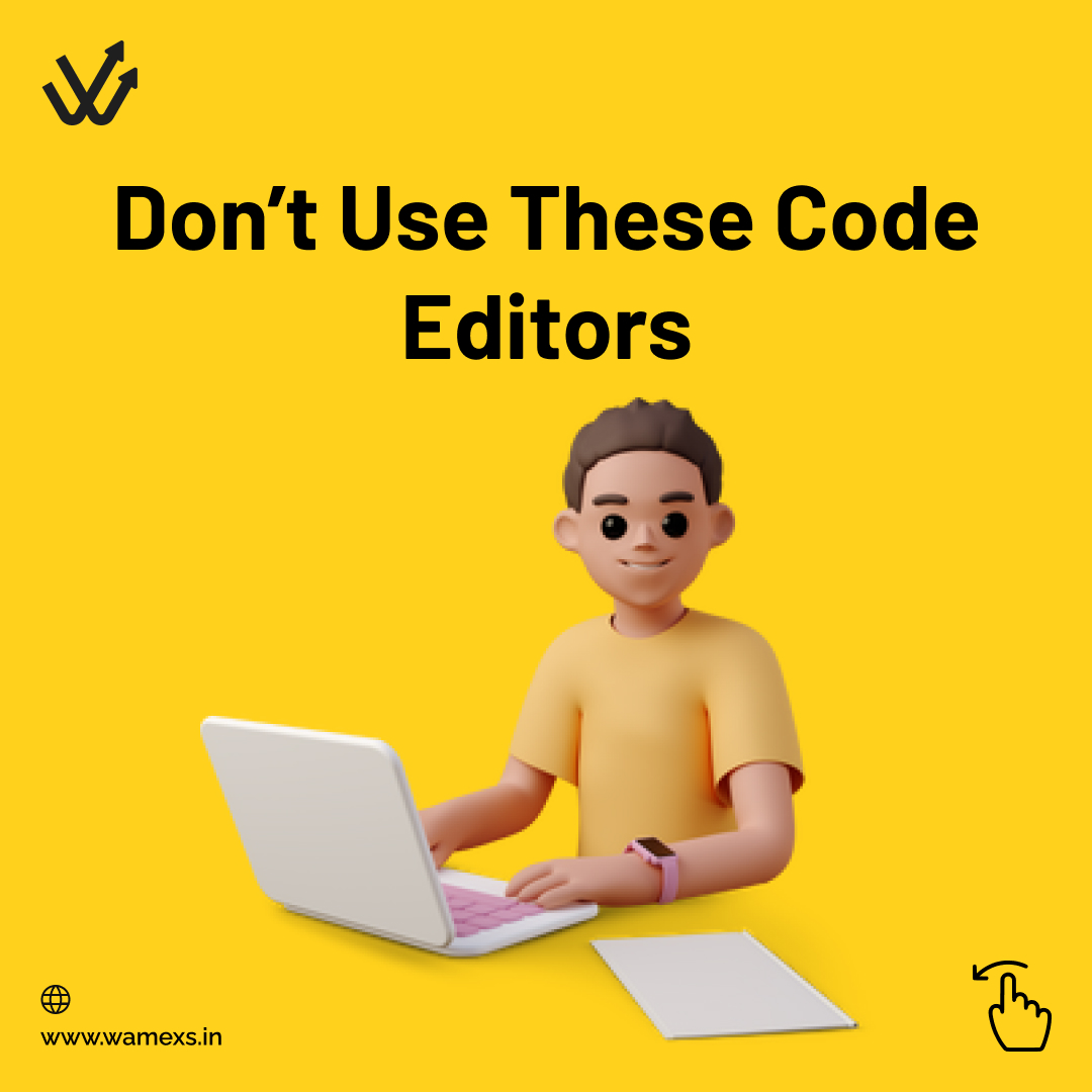 Wamexssolution's tweet image. Don&apos;t use this code editor software 😂😂

Follow for more ✅✅

#editor #vscode #codeeditor #coder #programmers #sublime #sublimestreet #brackets #dreamweaver #adobe #notepad #notepads #notes #visualstudiocode #visualstudio #codergirl #hack #hacks #trick #tricks #codeeveryday