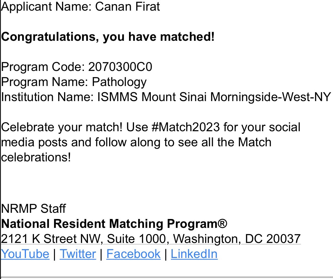 Canan Firat, MD (@firatcanann) on Twitter photo I matched š. So excited to join <a href="/MSWPathology/">MSW Pathology</a>! #PathTwitter #PathMatch2023 #pathology I matched š. So excited to join <a href="/MSWPathology/">MSW Pathology</a>! #PathTwitter #PathMatch2023 #pathology