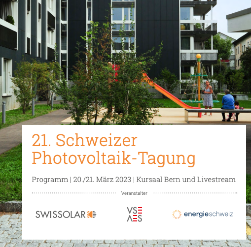 Montag ist es soweit, die <a href="/swissolar_d/">Swissolar</a>  Tagung findet im Kursaal Bern statt. Wir sind mit unserem Stand Nr. 7 mit dabei. Unsere Highlights: die neue PM-Box, dynamisches #Lastmanagement mit ChargeX, live @SolarLogTM Daten für Swiss Energy Charts,  Integrationen für #peakshaving
