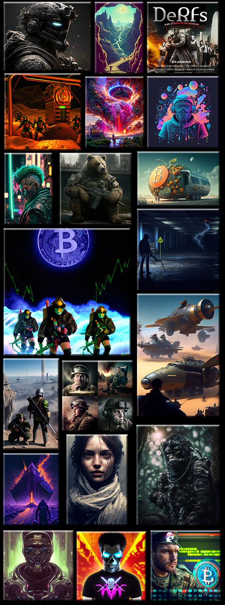 Hakit639's tweet photo. Thank you to everyone who participated in this fun @DSCVR1 AI-image competition!
So many great entries!
Congrats to all the winners 👏
#AIArtwork #ICPeople #ICP #DSCVR1 https://t.co/qAt0uE2J6b