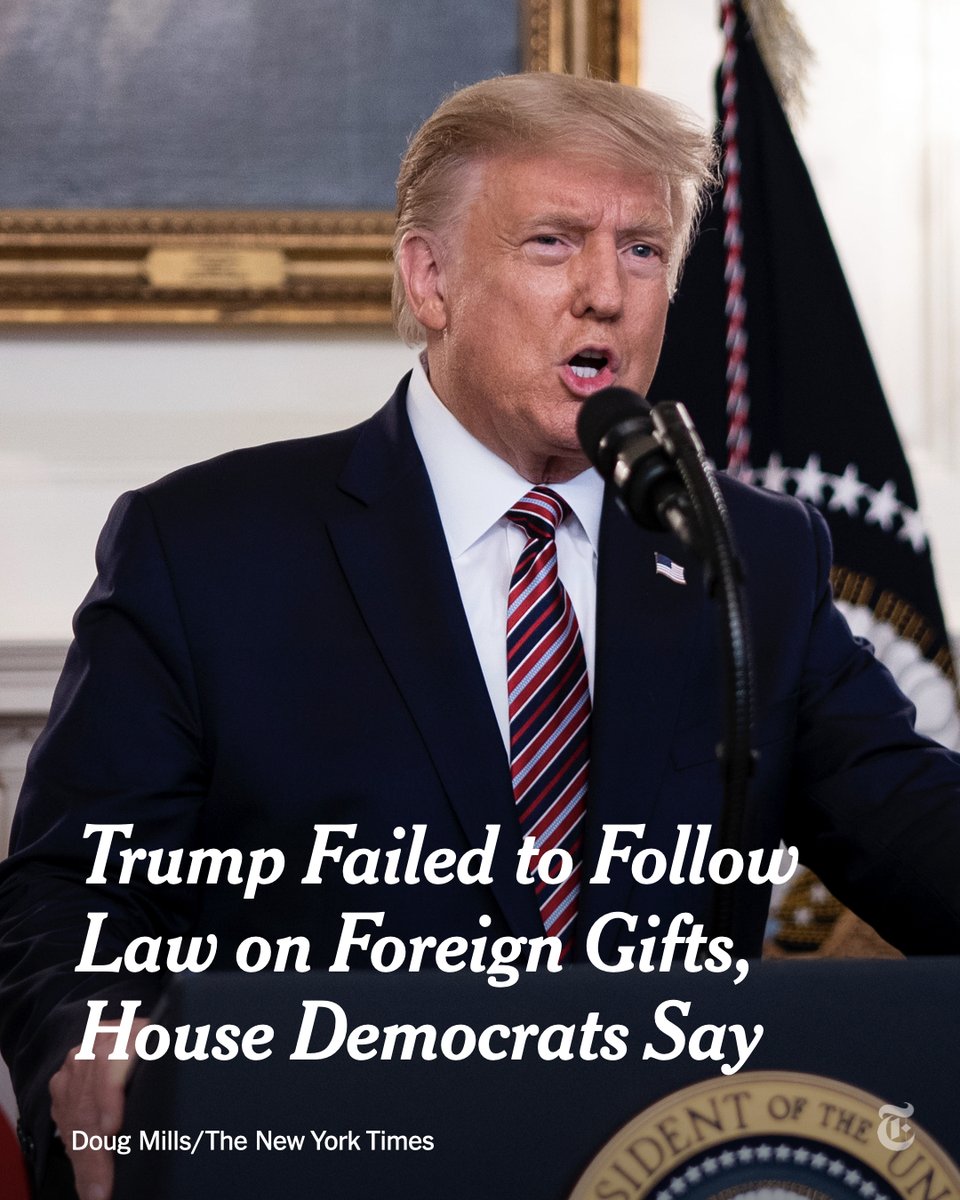 kris on Twitter "RT nytimes Breaking News Several gifts Donald