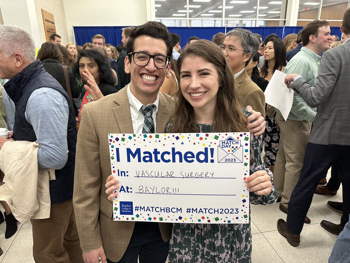 Great #MatchDay for #BCMVascular Welcome aboard Hannah Oden-Brunson ! <a href="/FutureVascSurgn/">FutureVascSurgeons</a> <a href="/VascularSVS/">Society for Vascular Surgery</a>