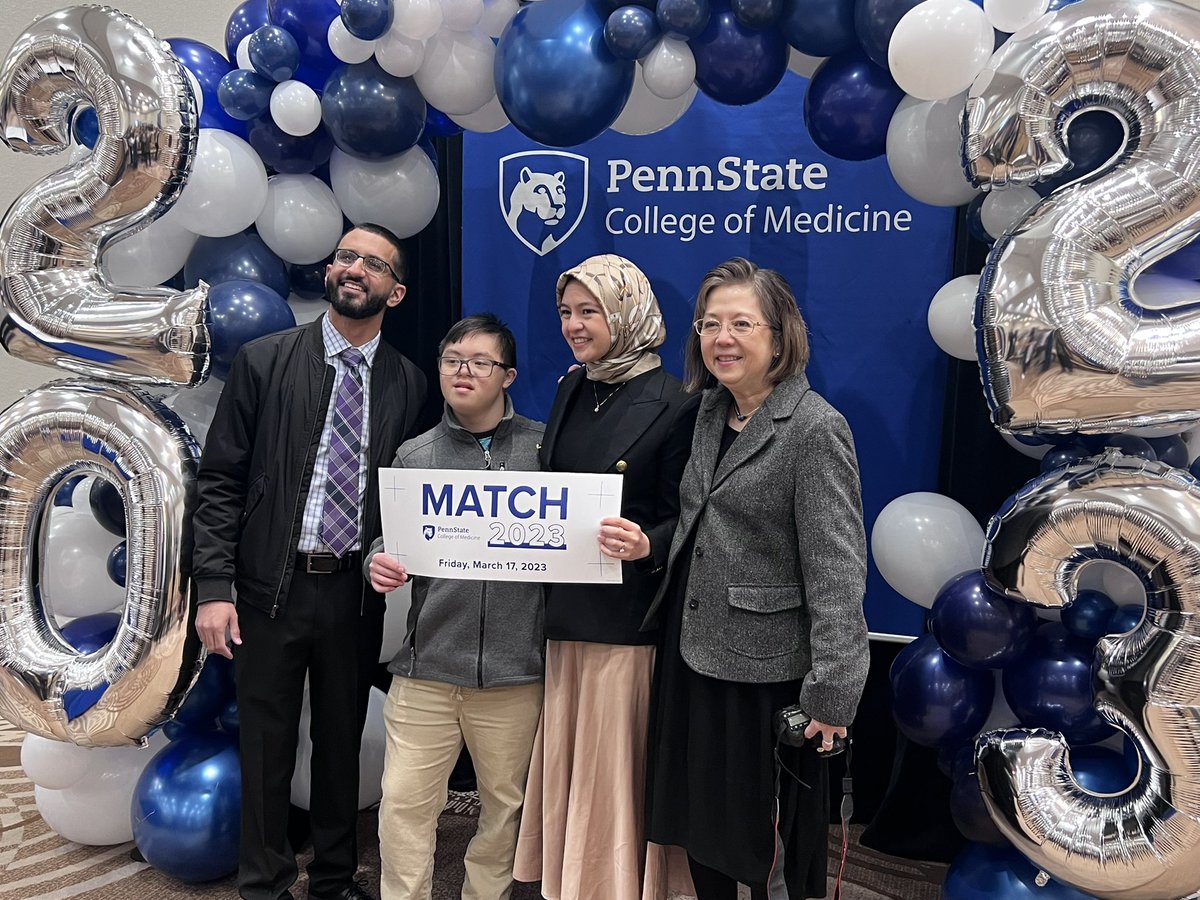 AmyLWard_'s tweet photo. Congratulations to everyone who MATCHED today! #PSUMatch #MATCH2023 #PennState #WeAre https://t.co/skMy7vZ2Kj