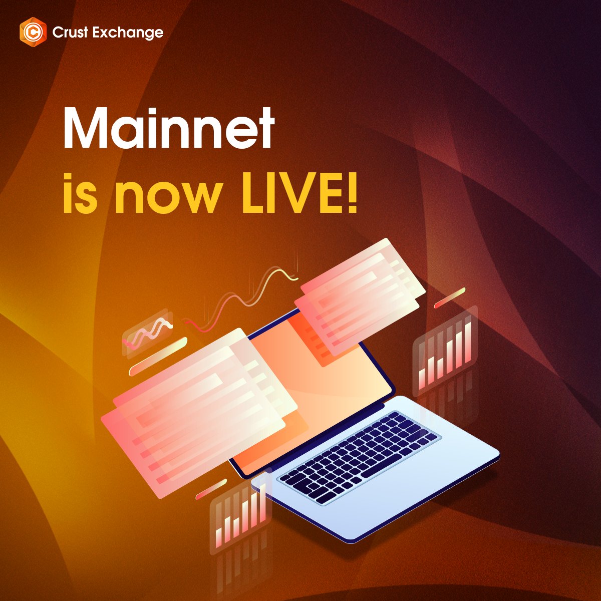 Our Perp Dex Is Live On Mainnet 
IFO confirmed! 
crustexchange.app/#/trade