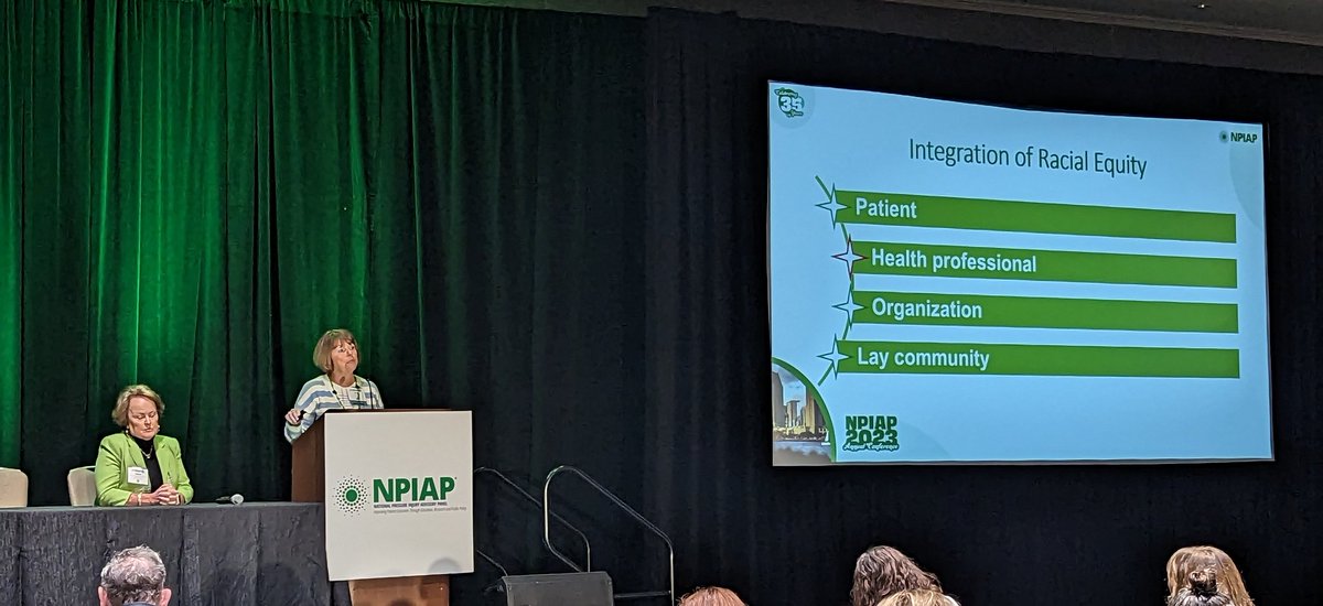 Sue Creehan, RN, CWOCN, and Joyce Pittman, Ph.D., RN, ANP-BC, FNP-BC, CWOCN, FAAN, help caregivers learn how to detect pressure injury in dark skin tones #npiap2023