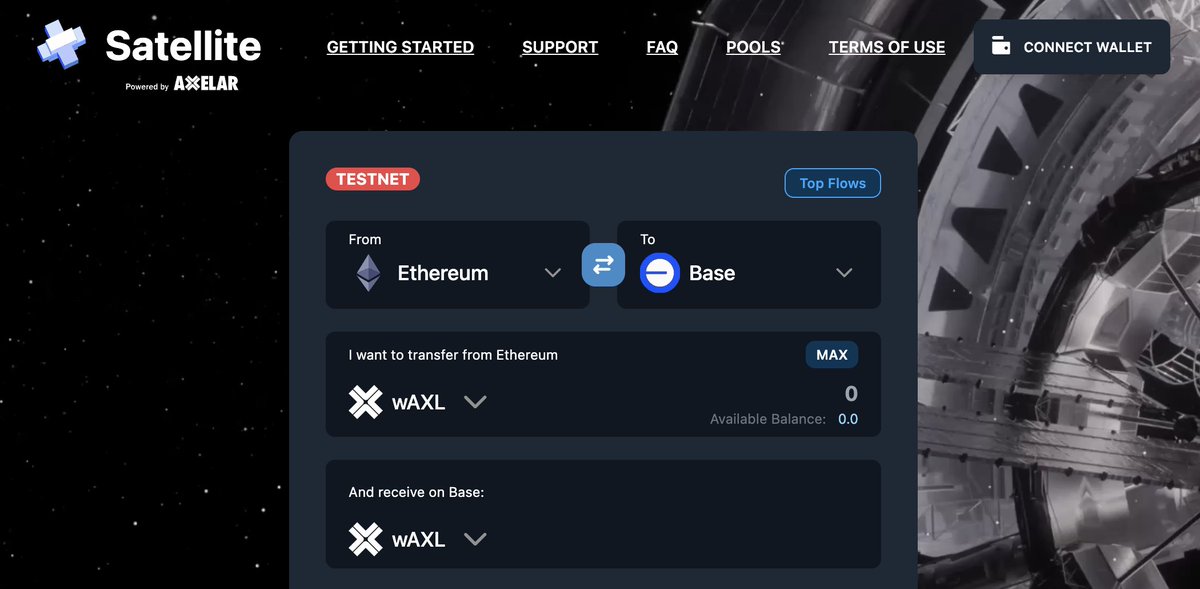 Satellite to <a href="/buildonbase/">Base Build</a>. Test, test ... 🛰️

testnet.satellite.money/?source=ethere…