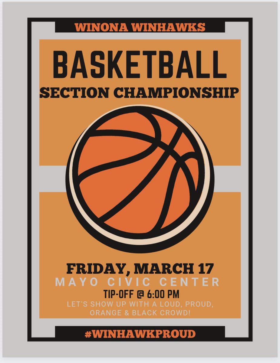 Winona Winhawks Boys Basketball tweet media
