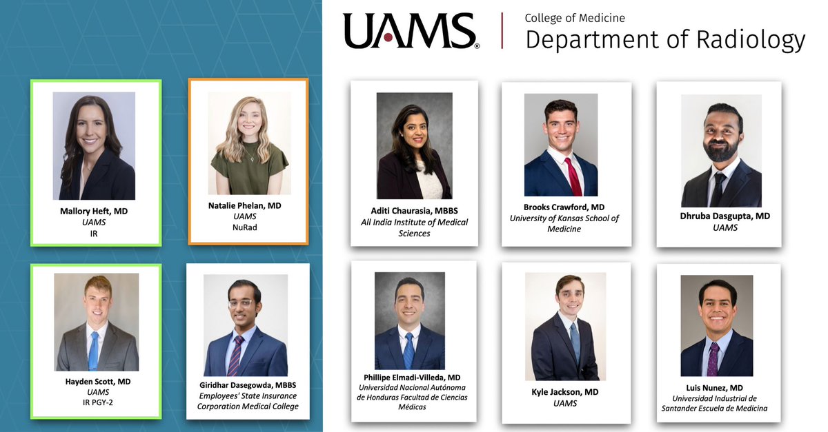 UAMS Radiology (@uamsradiology) on Twitter photo We are matched! We are excited to welcome #RadRes class of 2028/2029 to <a href="/uamshealth/">UAMS Health</a> Radiology (DR, IR/DR and NuRad)!
Can’t wait to work together with this talented + accomplished group!
<a href="/DrRoopaRam/">Roopa Ram</a> <a href="/MollieMeekIR/">Mollie Meek</a>
<a href="/ArvChoudharyMD/">Arabinda Choudhary</a> <a href="/jambhekark/">Kedar Jambhekar</a>
<a href="/uams_ir/">UAMS Interventional Radiology</a> <a href="/UAMS_COM/">UAMS College of Medicine</a>
<a href="/UAMS_Alumni/">UAMS Alumni Association</a> We are matched! We are excited to welcome #RadRes class of 2028/2029 to <a href="/uamshealth/">UAMS Health</a> Radiology (DR, IR/DR and NuRad)!
Can’t wait to work together with this talented + accomplished group!
<a href="/DrRoopaRam/">Roopa Ram</a> <a href="/MollieMeekIR/">Mollie Meek</a>
<a href="/ArvChoudharyMD/">Arabinda Choudhary</a> <a href="/jambhekark/">Kedar Jambhekar</a>
<a href="/uams_ir/">UAMS Interventional Radiology</a> <a href="/UAMS_COM/">UAMS College of Medicine</a>
<a href="/UAMS_Alumni/">UAMS Alumni Association</a>