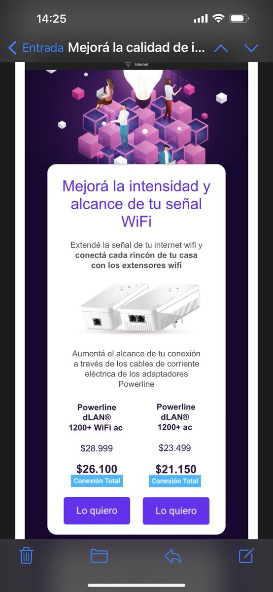 antitobru's tweet photo. Peor me quieren vender routers para mejorar la señal, la de los servicios que no tenemos @PersonalAr @PersonalFlow_At https://t.co/q6IF2GMTQf