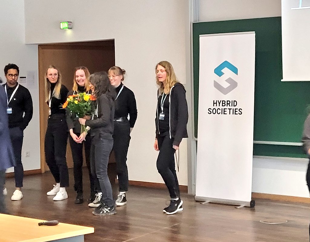 #HybridSocieties2023 was a lovely conference, thanks to the lovely organising team and to the student helpers, you were extraordinary! Have a nice weekend, everyone! 👋