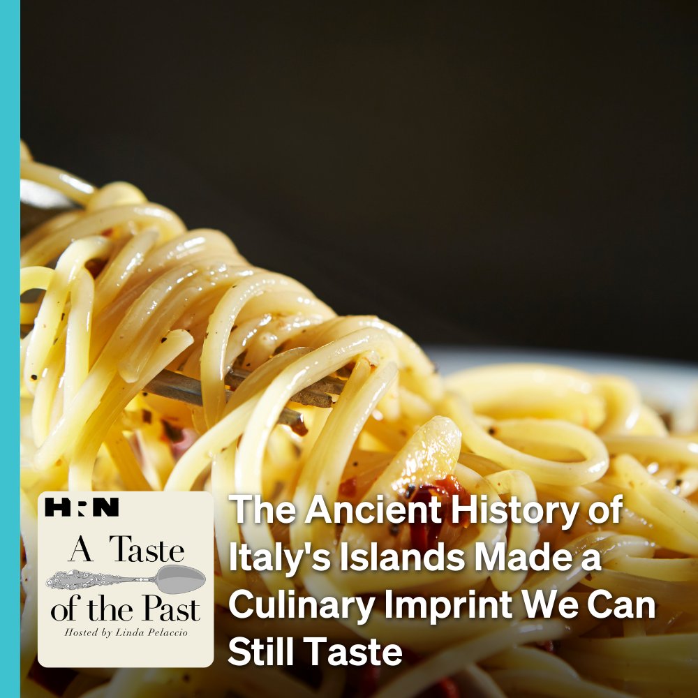 .<a href="/katieparla/">katieparla</a> talks about her new book, Food of the Italian Islands, about the land, food, and ancient influences of the many islands which dot the Mediterranean waters with <a href="/lindapelaccio/">Linda Pelaccio</a> on A Taste of the Past.

heritageradionetwork.org/episode/food-i…