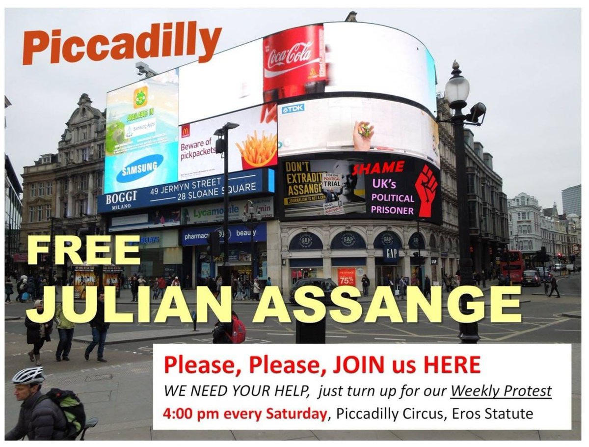 Come and help support the fight for Julian Assange. #FreeAssange #UkMustResist #YouCanResist #WeMustResist #SaveAssange #DontExtraditeAssange #JulianAssange