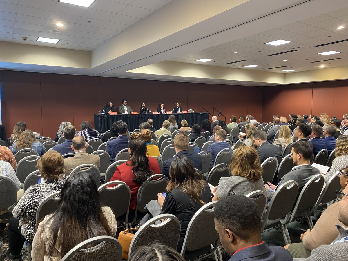 It was a packed room for the panel on <a href="/ChicagoDOH/">Chicago Department of Housing</a> and <a href="/ILHousing/">Illinois Housing</a> programs, moderated by Dunni Cosey-Gay! This panel covered a wide spectrum of topics, including IHDA's forthcoming H3C Grant and DOH’s ETOD ordinance! Thank you, <a href="/illinoishousing/">IHC</a>, for putting on another great Forum!
