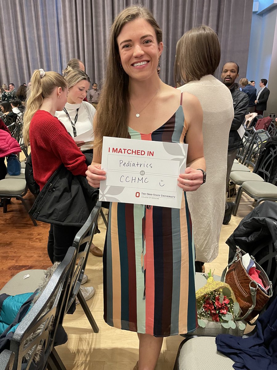 LisaDorn20's tweet photo. So thrilled that I’ll be heading to Cincinnati for my Pediatrics training! Congrats to everyone who matched, I can’t wait to see all the amazing things you do 🥰 @OhioStateMSTP @OSUWexMed @CincyPedsRes https://t.co/slg44WjwGL