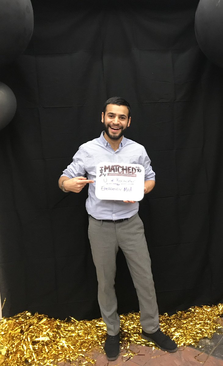 DrBral's tweet photo. So excited for those celebrating their accomplishments today on #Match2023! Excited to celebrate with all those on Twitter!
Those joining the #Anesthesiology Family, let me know where you’ll be going!
Here is a throwback to me on #MatchDay2018 https://t.co/cD0sesbV7f