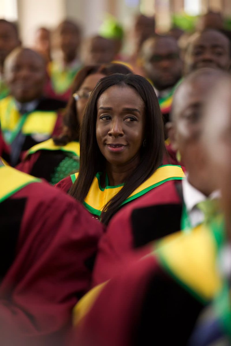 fdaghana's tweet photo. Excepts from the graduation ceremony of Chief Executive Officer of the FDA - Dr. Mrs. @mimi_darko at the @KNUSTGH, Kumasi today.

#FDAGhana2023 
#FDACommunications https://t.co/vYom2TMkAf