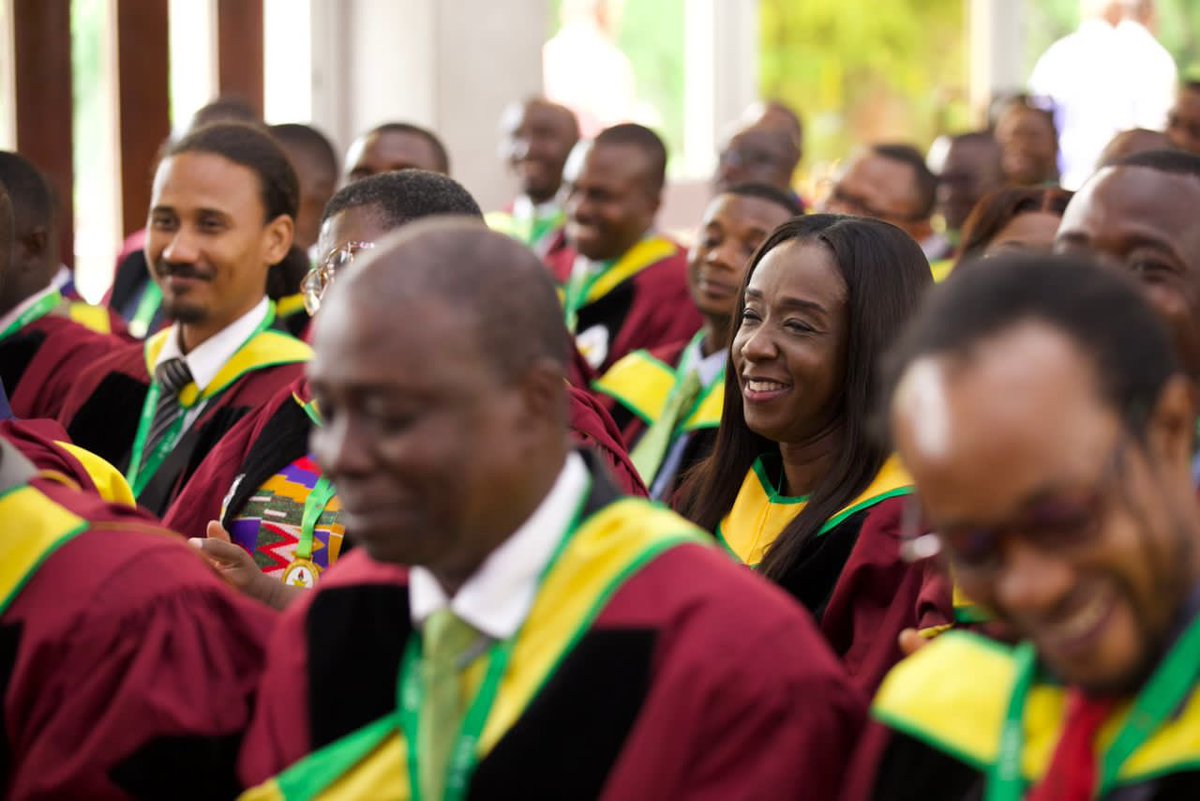 fdaghana's tweet photo. Excepts from the graduation ceremony of Chief Executive Officer of the FDA - Dr. Mrs. @mimi_darko at the @KNUSTGH, Kumasi today.

#FDAGhana2023 
#FDACommunications https://t.co/vYom2TMkAf