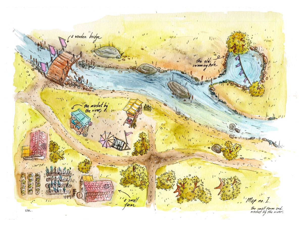 sawdustbear's tweet photo. it is https://t.co/dURpX3XnP8 day, which means that is creators don't have to pay fees on anything we earn! I am still super proud of A Short Rest, my collection of little beautiful pastoral maps and objects. 

https://t.co/nX4ddBpvdd https://t.co/FL6mjC0DkX