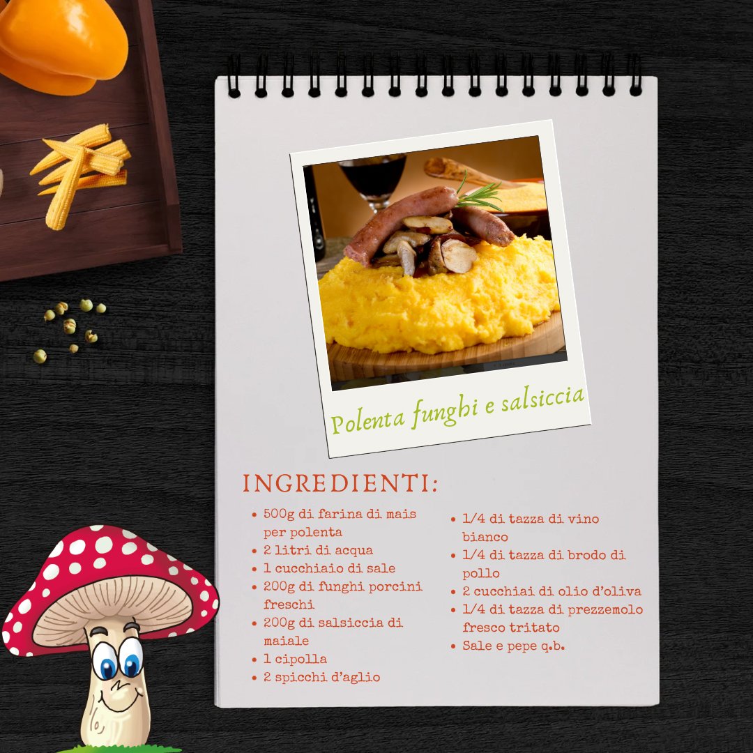 AgriCook's tweet photo. #cucinaconagricook - Polenta con funghi e salsiccia

Nelle ultime giornate di freddo, non c’è niente di meglio che un bel piatto di polenta da gustare con tutta la famiglia.

La preparazione è abbastanza semplice. Guardate sul nostro #blog la ricetta

https://t.co/G0XZ1da2vu https://t.co/W435Qq9CYb