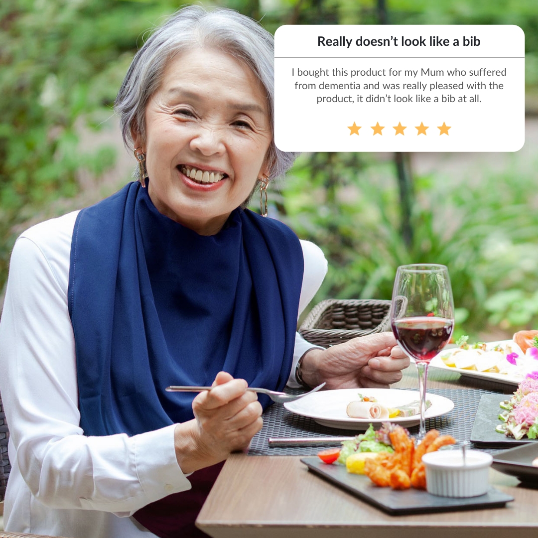 CareDesignsUK's tweet photo. Our clothing protectors offer confidence and dignity to the wearer, by looking like an ordinary stylish scarf🍴😊

Shop now (Link in bio)

#Fashionforall #Over50style #Over60style #Over70style #Over50andfabulous #Fashion #Elderlyparents #elderleycare #fashionblogger https://t.co/9r1Xpy0Ysr