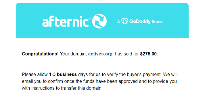 selldn_com's tweet photo. Sold this domain name today
@afternic
 (was in "pending sale" status since Monday)

#domainsales #solddomains #domainsold #domains #domaining  #premiumdomains #selldomains #domainnames #domainservices #branding #names  #org_domains #org https://t.co/mYaebbDUql
