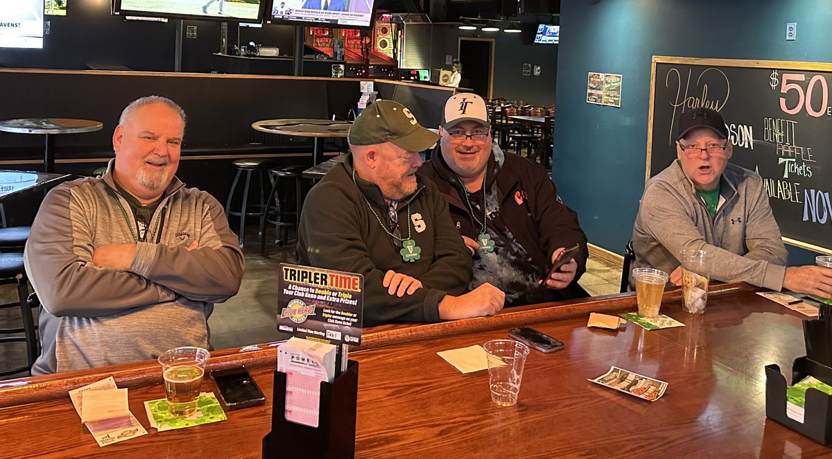 ClioRoadhouse's tweet photo. #happysaintpatricksday #roadies ☘️☘️ corned beef and cabbage and Reuben’s while they last, #beer and #shot specials ALL day, and don’t forget to grab your #harleydavidson benefit raffle tickets while you’re here 🍻☘️ https://t.co/QusnZroCDp