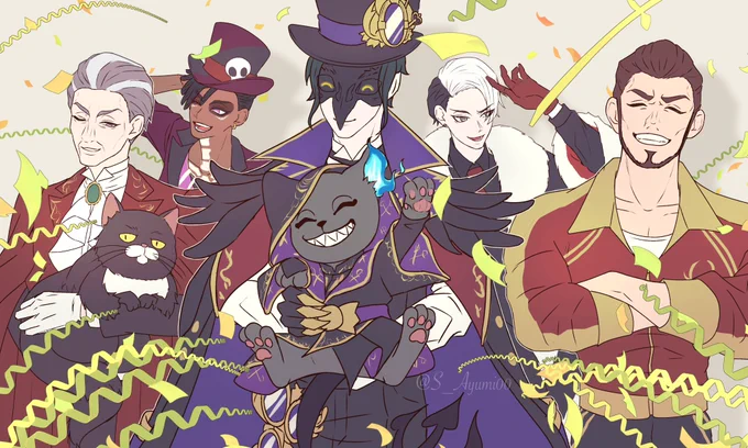 HappyAnniversary!! #ツイステファンアート #ツイステ3周年 