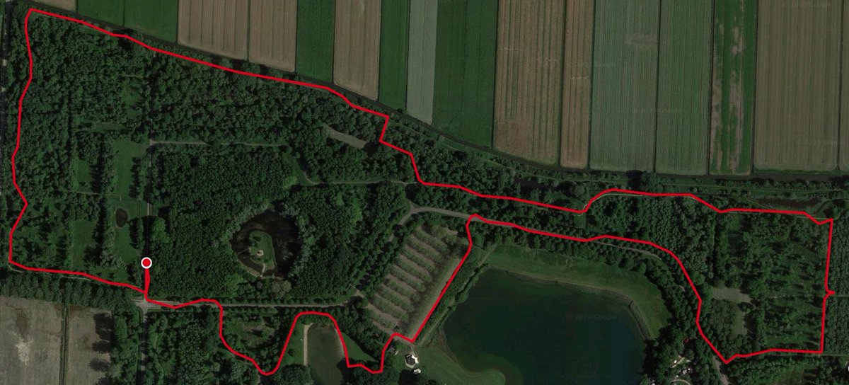 seeddoubt's tweet photo. A 4 km walk around the Lingebos near Gorinchem, a forest and recreational area created in the late 1960's, including a deep lake dug out to provide sand for the construction of the nearby A15 highway. Some of the trees are already blossoming. #MapMyWalk https://t.co/HikOFhUDzS