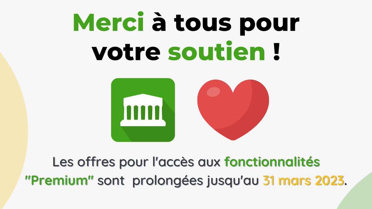 AgoraQuiz's tweet photo. Vous avez été nombreux à répondre à l'appel. Merci à tous pour votre soutien envers AgoraQuiz !

Si vous rencontrez des difficultés pour régler par carte bancaire, vous pouvez désormais utiliser un virement bancaire.

Profitez-en, les offres sont prolongées jusqu'au 31 Mars ! https://t.co/MbXnuws0ZH