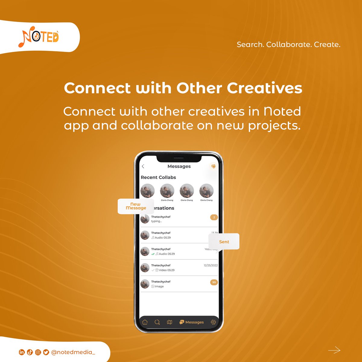 NotedMedia_'s tweet image. Noted has everything you need to unleash your full creative potential, whether you&apos;re a photographer, videographer, artist, or content creator.

Prepare to download Noted and begin making your mark in the creative industry!

#NotedApp #Collaboration #UnlockYourPotential
