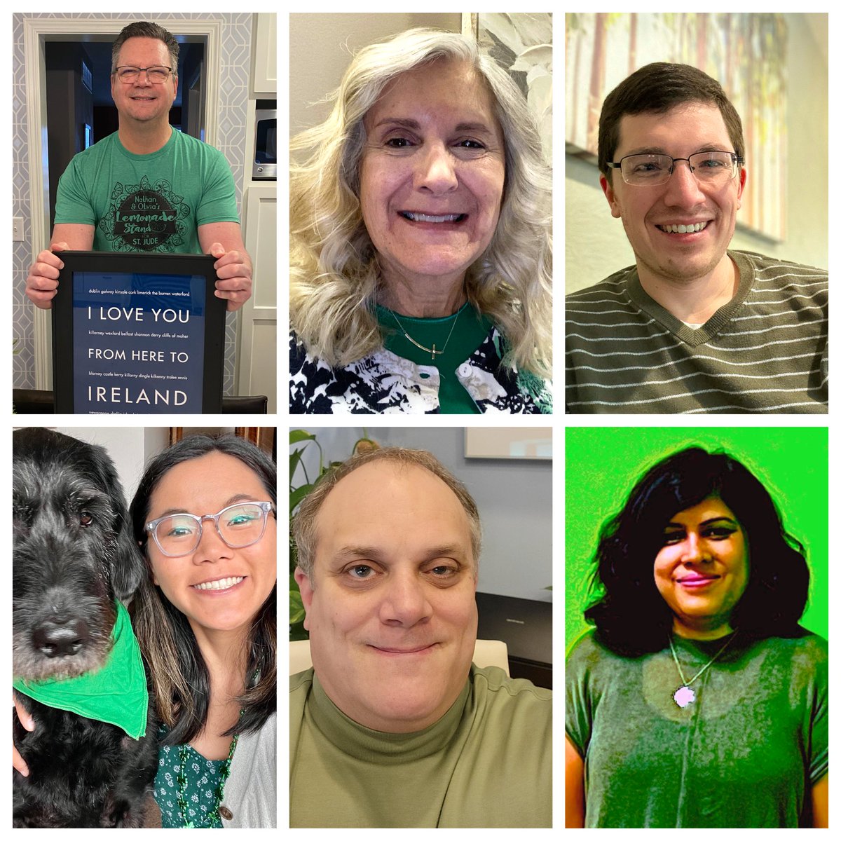 SparkLearnApp's tweet image. We are so LUCKY to have such great co-workers at SparkLearn. Wishing you a happy St.Patricks Day! 🍀 #sparklearn #coworkers