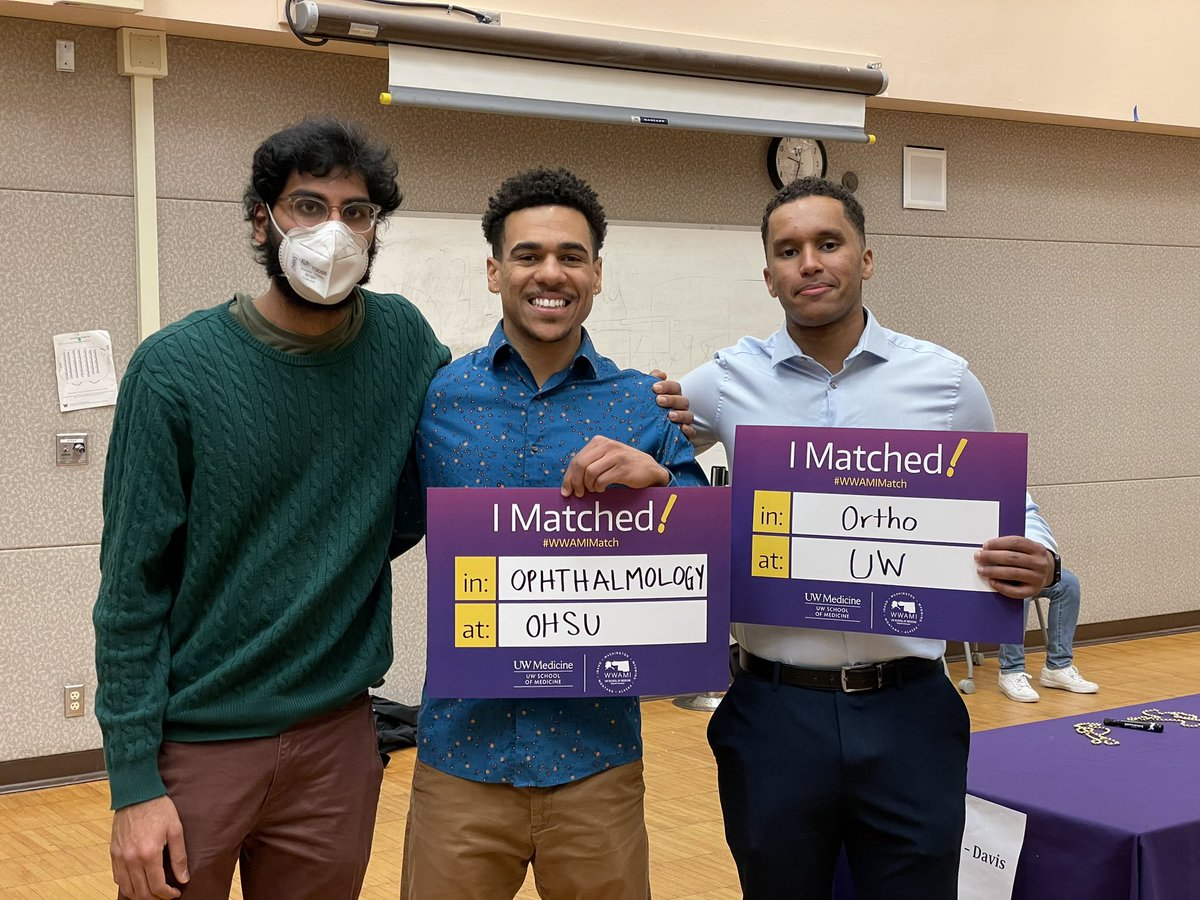 UWMedicine's tweet photo. Congratulations to all the @uwsomwwami students!
#WWAMIMATCH https://t.co/0N1Ok9u7QA