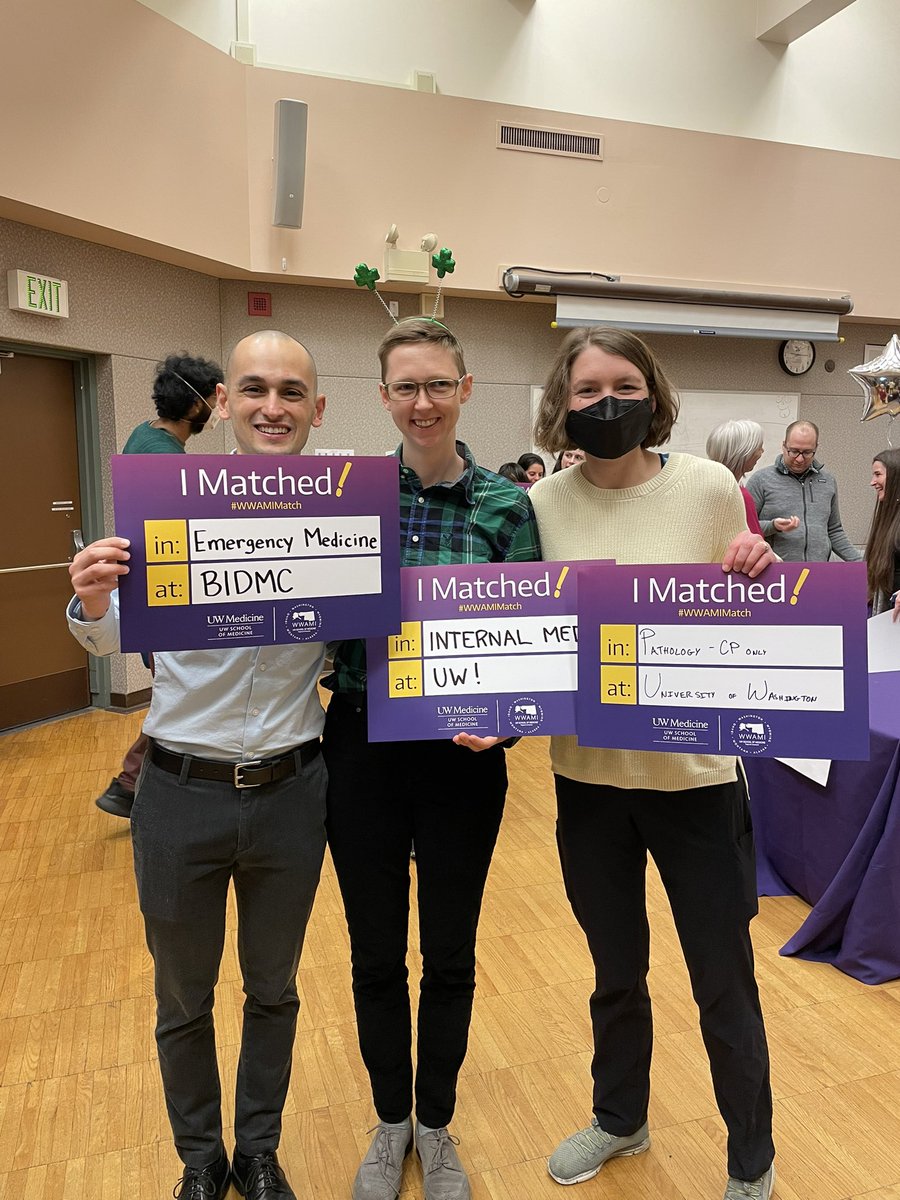 UWMedicine's tweet photo. Let us know where you matched!
#WWAMIMATCH https://t.co/nqjNlWqbk0