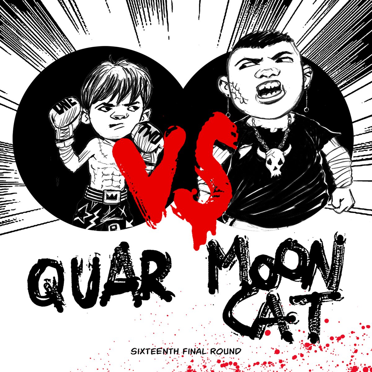 metaborg2024's tweet image. Mooncat is mighty and sturdy 💪
but Quar is nimble and fast ⚡ 
Will power or agility win? A skilled fighter uses his opponent's size to his advantage.
What do you think @IvanQuaroni... can you defeat this monster? 👊
#metaborgmanga #issue2 👀