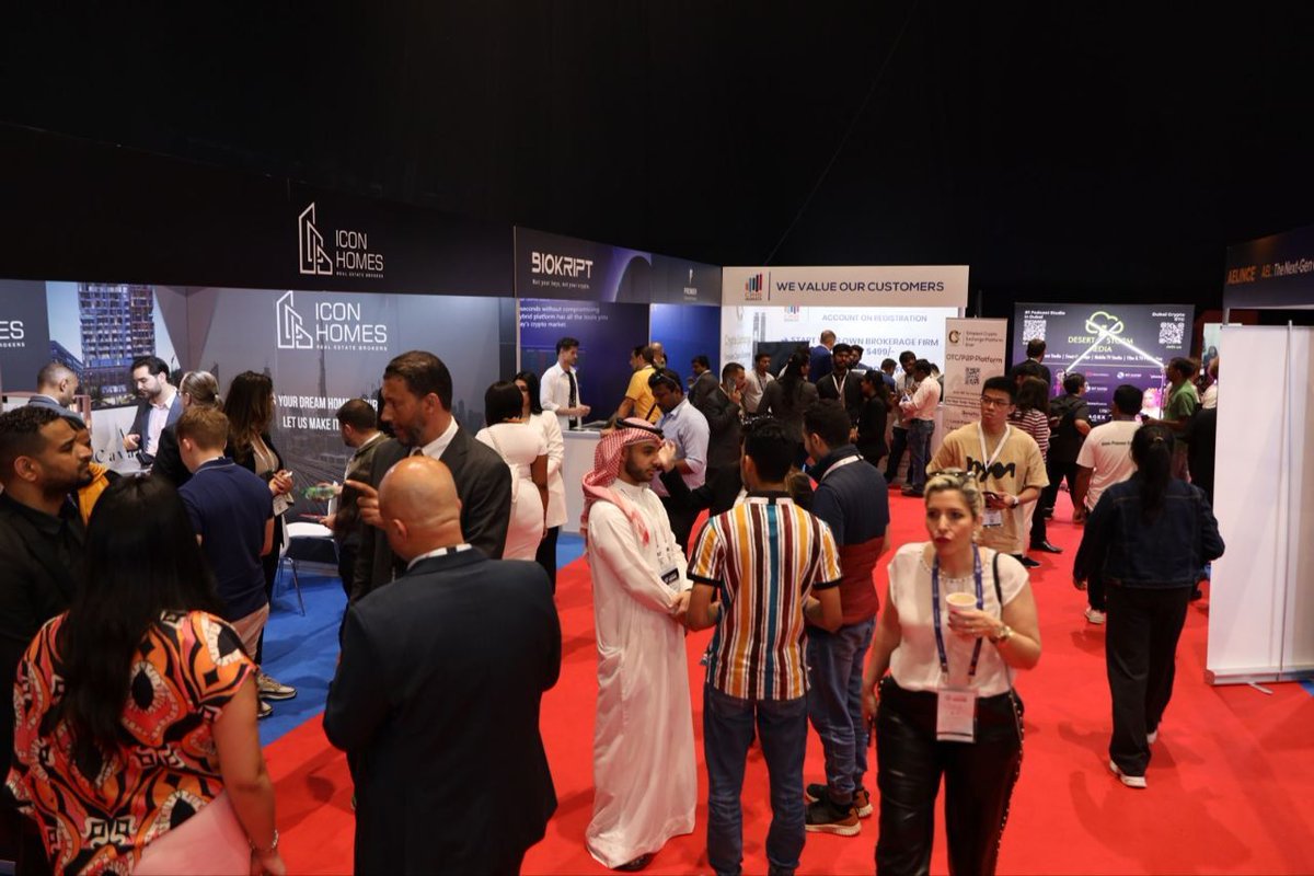 Toknex_xyz's tweet photo. "Metaverse Space attended the exciting crypto event Crypto Expo Dubai and AIBC in Dubai and we learned a lot and met amazing people " #AIBC #CryptoExpoDubai #crypto #Dubai #blockchain #MetaverseSpace
Now we will work with more projects. https://t.co/XOc3fUyulo