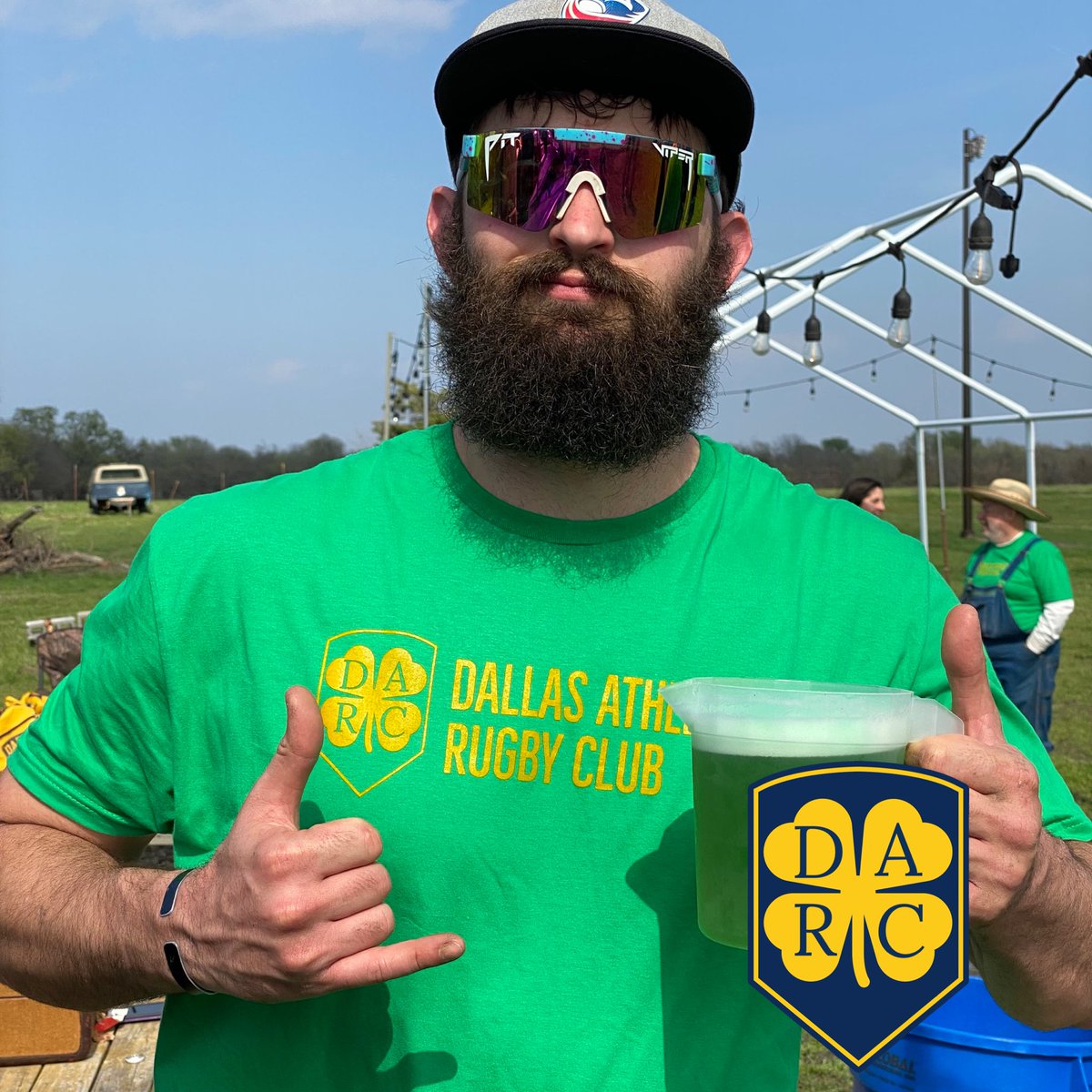 darcrugby's tweet photo. Happy Saint Patrick’s Day from DARC! 🍀 #ForTheShield https://t.co/3AWVEqbHjk