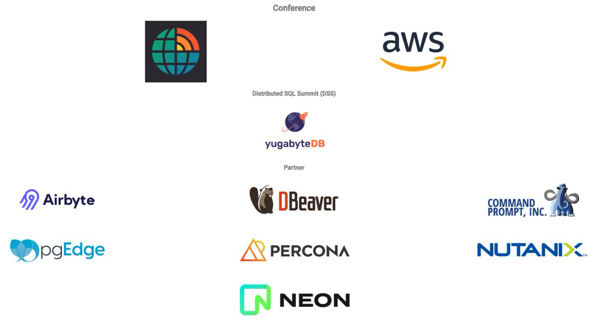 postgresconf's tweet image. The program for #postgresconference SV2023 is now available:
postgresconf.org/conferences/SV…
#postgres #postgresql #techconference #opensource #databases #DataScience #airbyte #dbeaver #cmdpromptinc #pgedge #percona #nutanix #aws #coredb #yugabyte @postgresworld