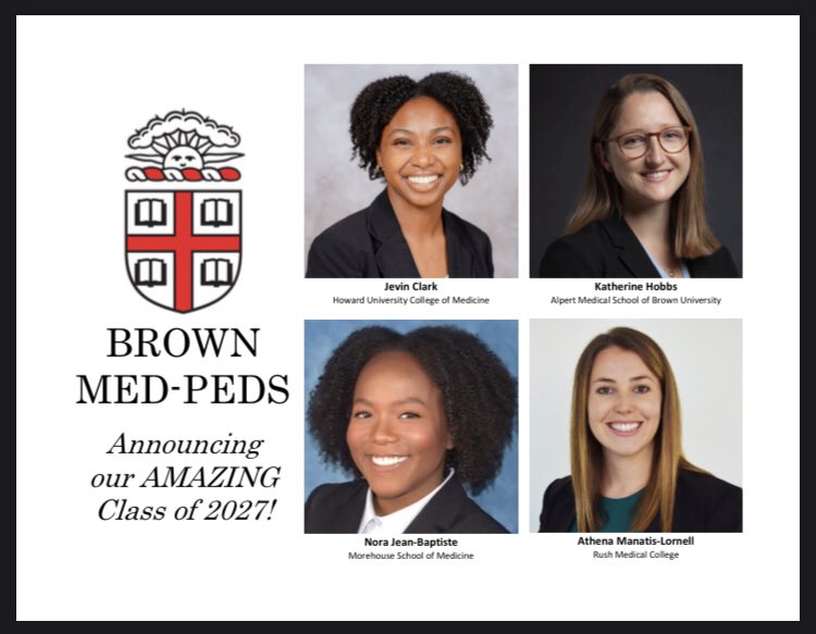 THRILLED to welcome this incredible group of future internists-pediatricians to Brown Med-Peds!!!! #MP4L #Match2023 #MatchDay