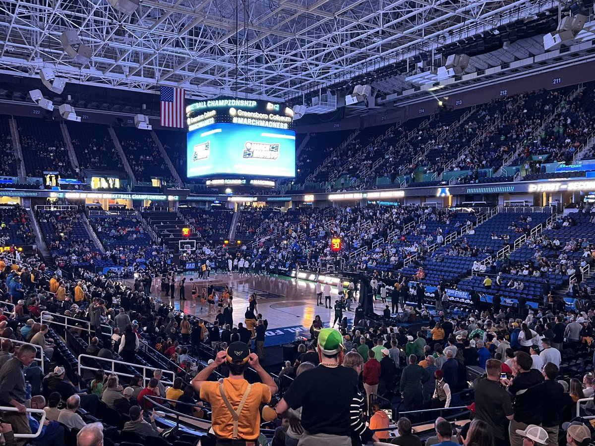 engine1411's tweet photo. @kennesawstate @KSUOWLSMBB @KSUOwlNation Section 130!!! Hooty Hoo https://t.co/sr2dYI1DzL