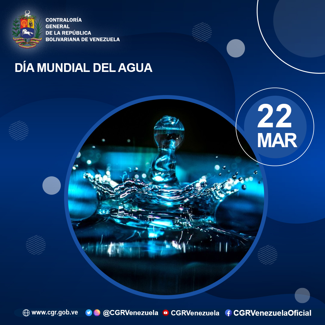 #TalDíaComoHoy #22Mar | Se celebra el Día Mundial del Agua, para recordar la relevancia de este líquido esencial y tiene por objetivo concienciar acerca de la crisis mundial del agua y la necesidad de buscar medidas para abordarla.