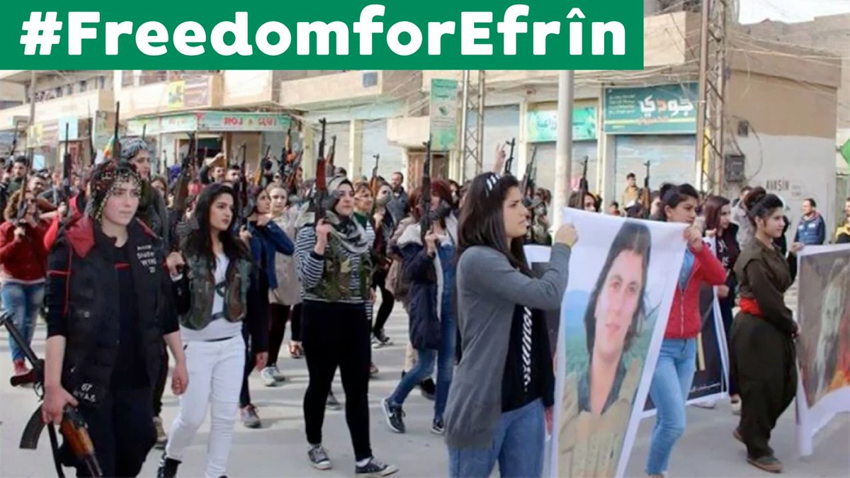 #FreedomforEfrîn