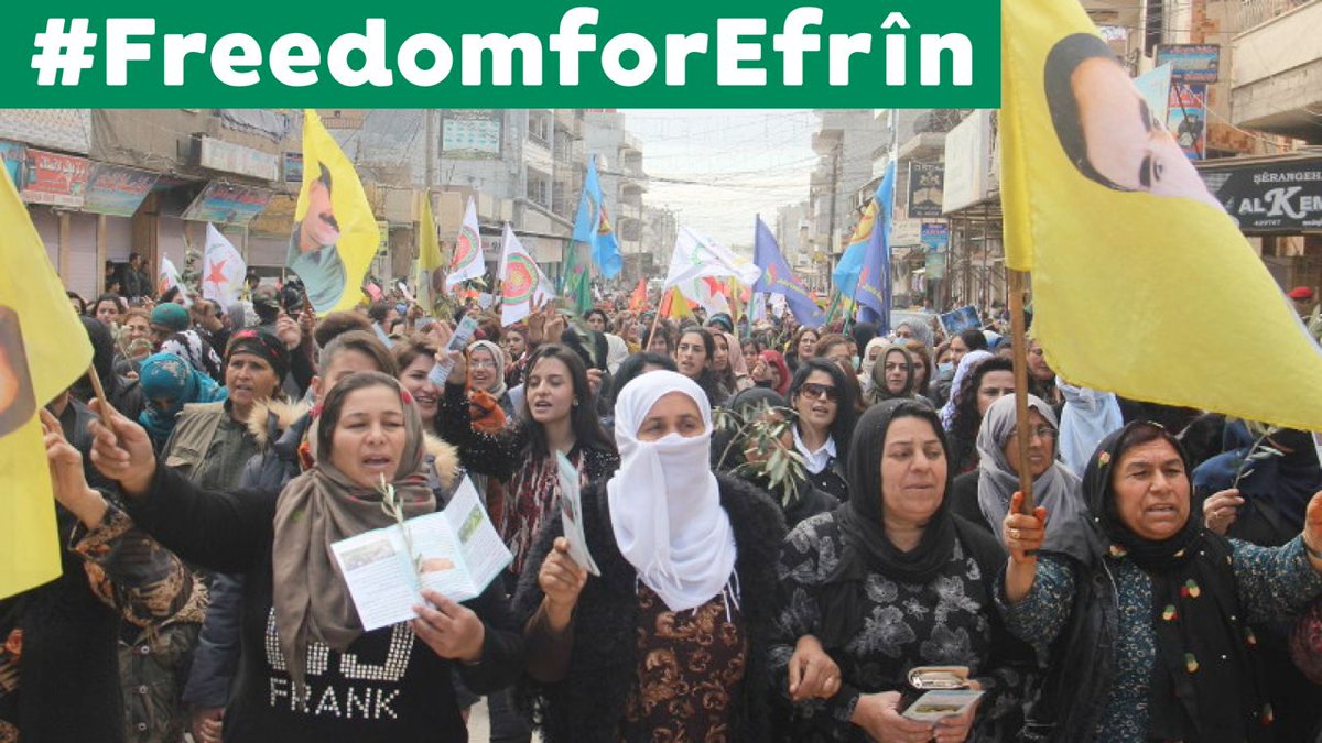 #FreedomforEfrîn