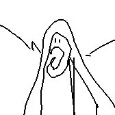 made it way curly in the rough drafts of her transformed design but it never transferred over cause again i forgor lol 