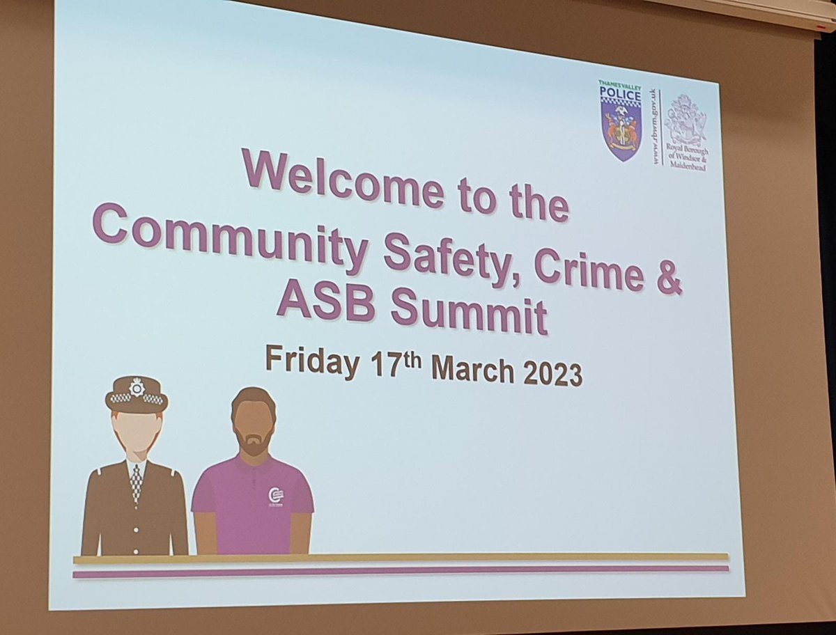 Today our Chair went to the Community, Safety, Crime and ASB summit to represent the Youth Council.

#youthvoice #youthcouncil @RBWM @ThamesVP