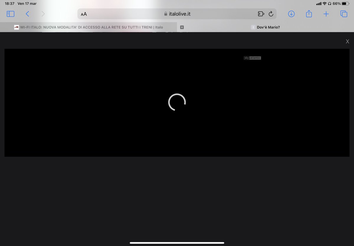 lopinn's tweet photo. Oggi andata e ritorno FI-Roma: andata con #frecciarossa connessione ok, ritorno con ⁦@ItaloTreno⁩ zero connessione per tutto il viaggio : mandare una mail quasi impossibile, guardare un video scordatelo….spero sia un caso #smart #italo #internet #ferrovie #wifi #treno https://t.co/2A8QpciswA