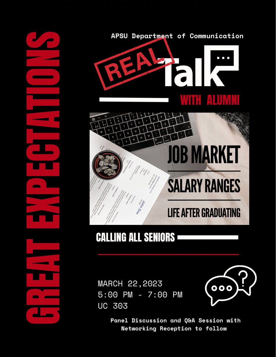 Are you a late junior or senior thinking about life after college?  Join us as we COMM alumni give us the truth about job hunting, salaries, and life after graduation! <a href="/austinpeay/">Austin Peay State University</a>