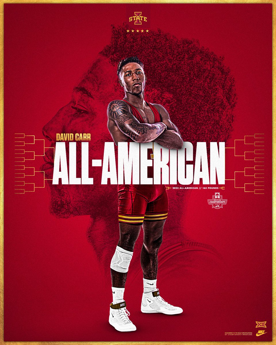 DAVID CARR IS A 4X ALL-AMERICAN!